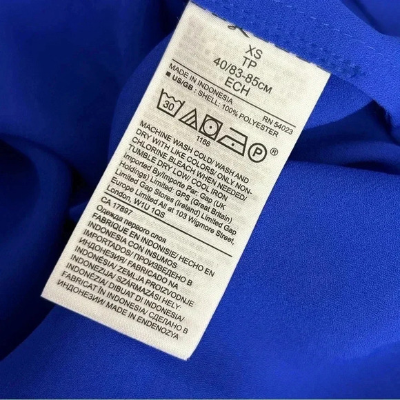 Banana Republic Royal Blue Women's Top - Picture 6 of 10